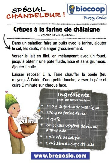 Recette Bio De Crepes A La Farine De Chataigne